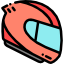 racing helmet logo